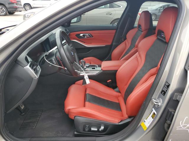 WBS33AY02MFL38042 - 2021 BMW M3 COMPETITION ვერცხლისფერი ფოტო 7