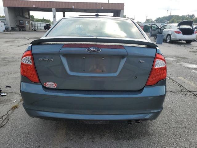 3FAHP0HAXCR151756 - 2012 FORD FUSION SE BLUE photo 6