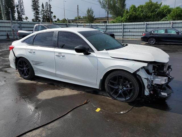 2HGFE2F53PH544025 - 2023 HONDA CIVIC SPORT WHITE photo 4