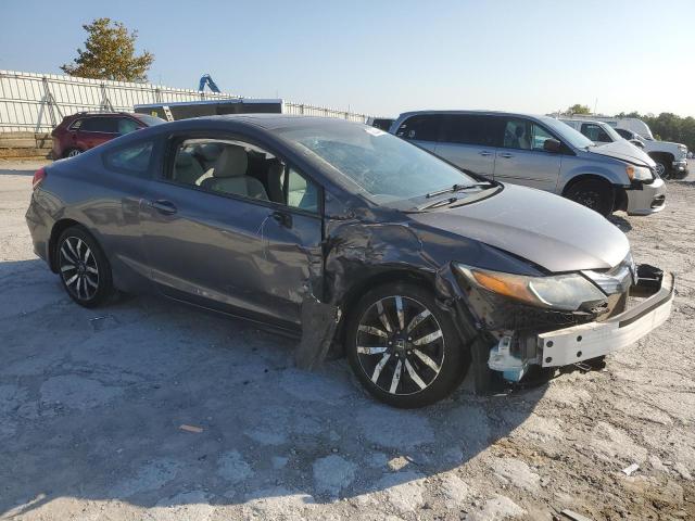 2HGFG3B0XFH503755 - 2015 HONDA CIVIC EXL CHARCOAL photo 4