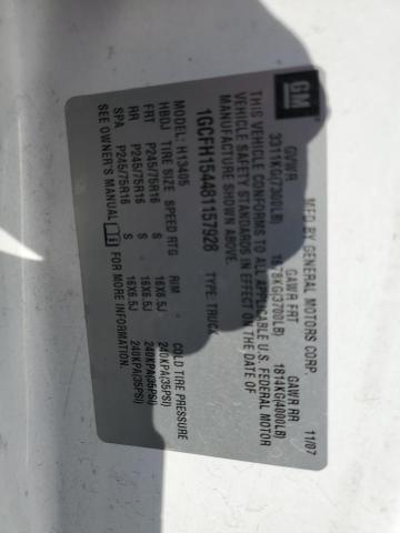 1GCFH154481157928 - 2008 CHEVROLET EXPRESS G1 WHITE photo 13