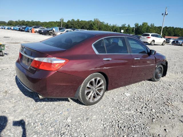 1HGCR2F52DA198275 - 2013 HONDA ACCORD SPORT Червоний фото 3