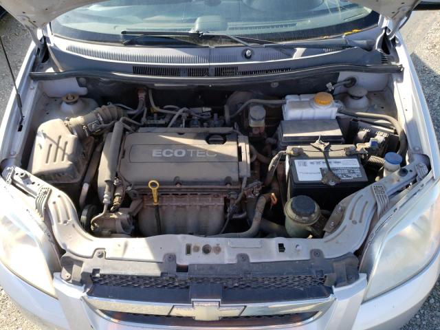 KL1TD5DE7AB115146 - 2010 CHEVROLET AVEO LS Gümüş foto 11