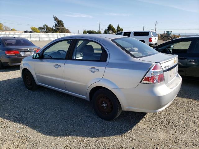 KL1TD5DE7AB115146 - 2010 CHEVROLET AVEO LS Gümüş foto 2
