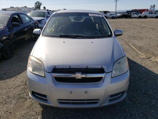 KL1TD5DE7AB115146 - 2010 CHEVROLET AVEO LS Gümüş foto 5