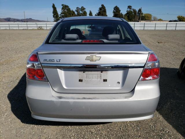 KL1TD5DE7AB115146 - 2010 CHEVROLET AVEO LS Gümüş foto 6