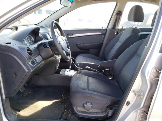 KL1TD5DE7AB115146 - 2010 CHEVROLET AVEO LS Gümüş foto 7