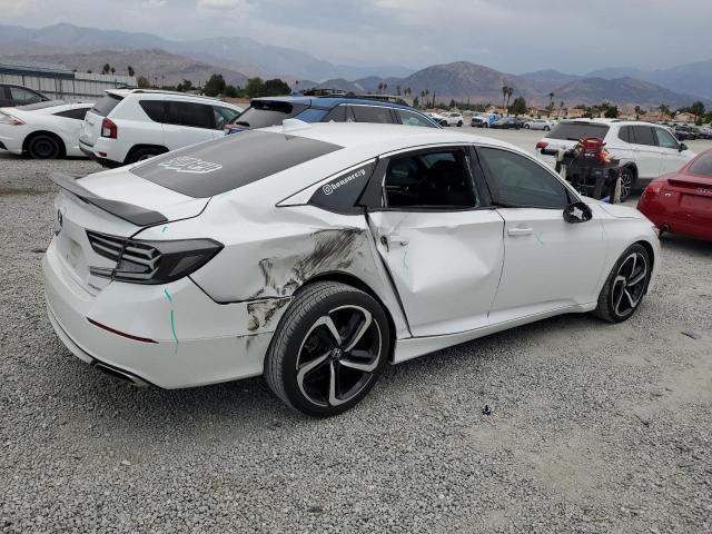 1HGCV1F39JA149767 - 2018 HONDA ACCORD SPORT WHITE photo 3
