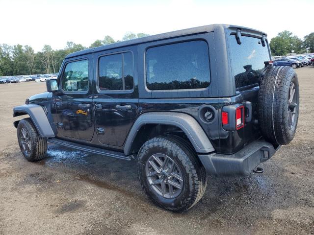 1C4PJXDG0RW308341 - 2024 JEEP WRANGLER SPORT BLACK photo 2
