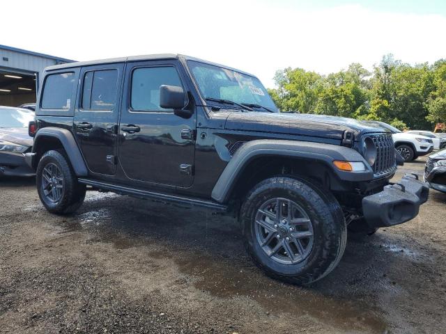 1C4PJXDG0RW308341 - 2024 JEEP WRANGLER SPORT BLACK photo 4