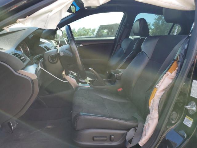JH4CU2E89DC013375 - 2013 ACURA TSX SE Siyah fotoğraf 7