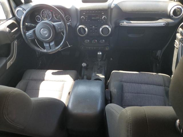 1J4BA5H16BL521963 - 2011 JEEP WRANGLER U SAHARA SILVER photo 8