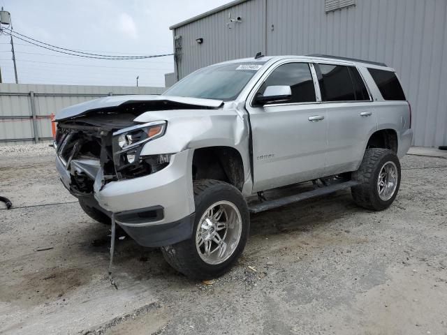 1GNSKBKC7FR180708 - 2015 CHEVROLET TAHOE K1500 LT SILVER photo 1