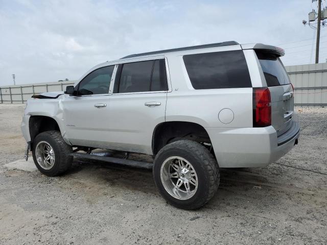 1GNSKBKC7FR180708 - 2015 CHEVROLET TAHOE K1500 LT SILVER photo 2