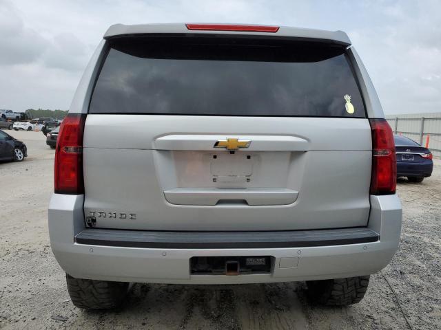 1GNSKBKC7FR180708 - 2015 CHEVROLET TAHOE K1500 LT SILVER photo 6