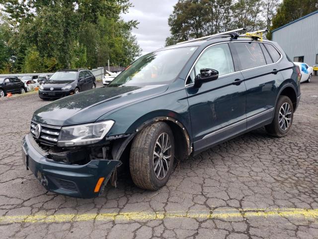 3VV2B7AX3JM205934 - 2018 VOLKSWAGEN TIGUAN SE GREEN photo 1