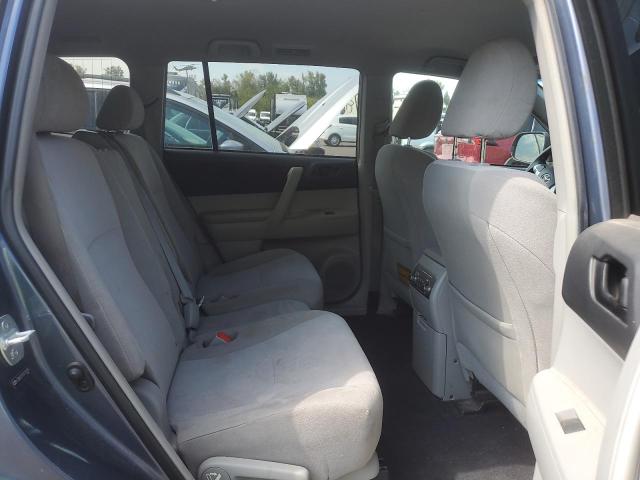 5TDBK3EH2DS199266 - 2013 TOYOTA HIGHLANDER BASE ლურჯი ფოტო 11