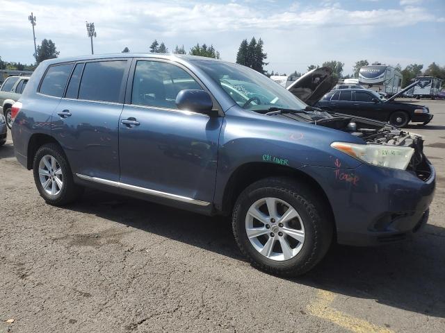 5TDBK3EH2DS199266 - 2013 TOYOTA HIGHLANDER BASE ლურჯი ფოტო 4