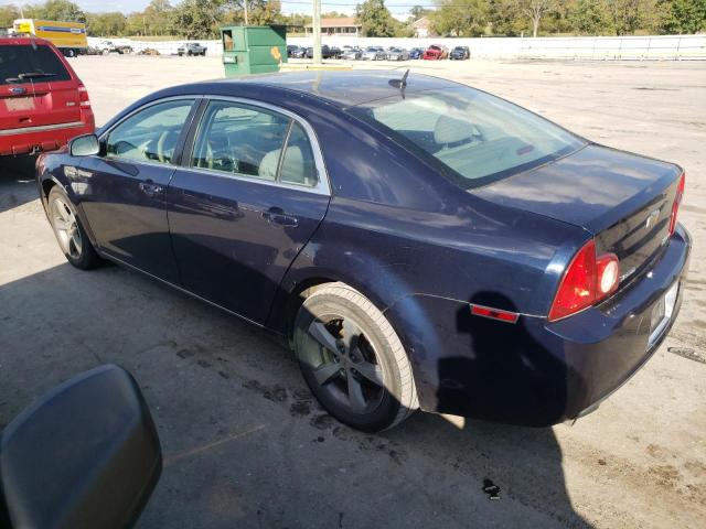 1G1ZF57559F228681 - 2009 CHEVROLET MALIBU HYBRID BLUE photo 2