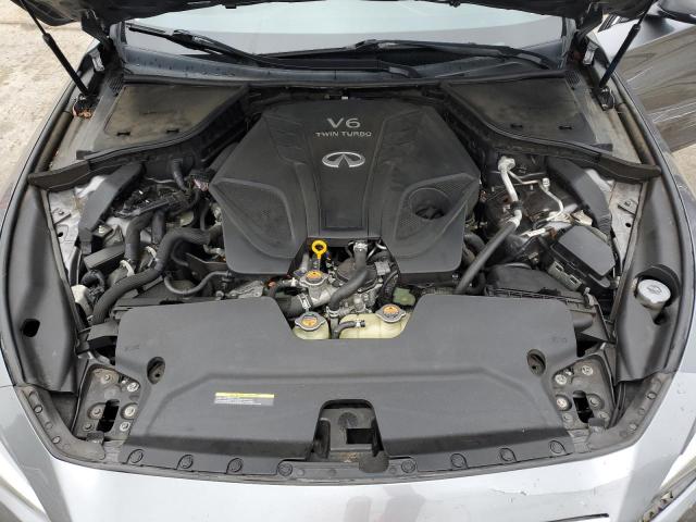 JN1EV7AR7KM556740 - 2019 INFINITI Q50 LUXE GRAY photo 11