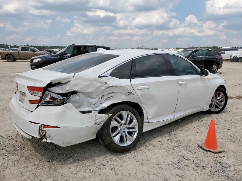 1HGCV1F13KA044111 - 2019 HONDA ACCORD LX WHITE photo 3