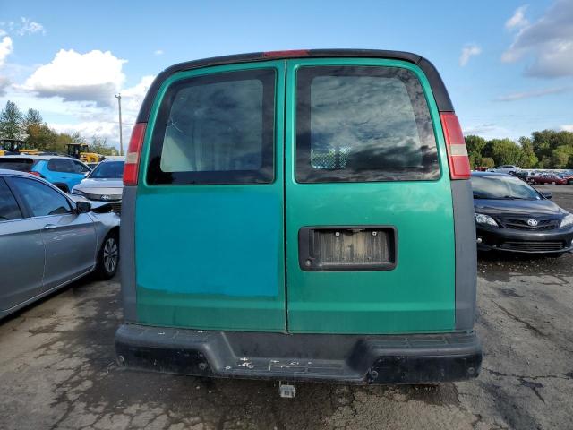 1GCWGGCA6E1155107 - 2014 CHEVROLET EXPRESS G2 GREEN photo 6