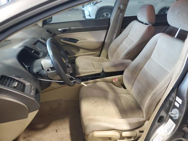 JHMFA36237S002307 - 2007 HONDA CIVIC HYBRID TAN photo 7