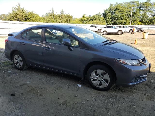 2HGFB2F5XDH548917 - 2013 HONDA CIVIC LX GRAY photo 4