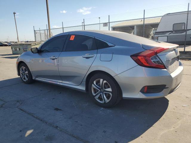 2HGFC2F55JH557243 - 2018 HONDA CIVIC LX SILVER photo 2