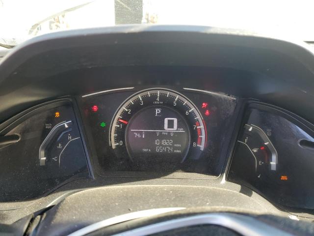 2HGFC2F55JH557243 - 2018 HONDA CIVIC LX SILVER photo 9