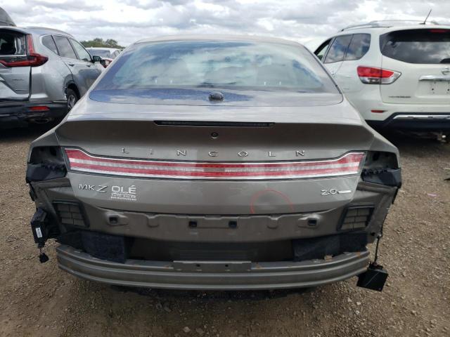 3LN6L2G93GR634202 - 2016 LINCOLN MKZ GRAY photo 6