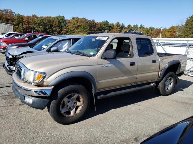 5TEHN72N44Z457423 - 2004 TOYOTA TACOMA DOUBLE CAB GOLD photo 1