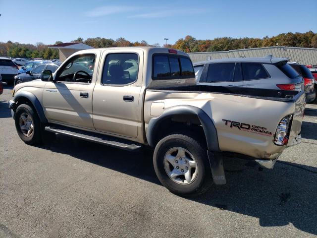 5TEHN72N44Z457423 - 2004 TOYOTA TACOMA DOUBLE CAB GOLD photo 2