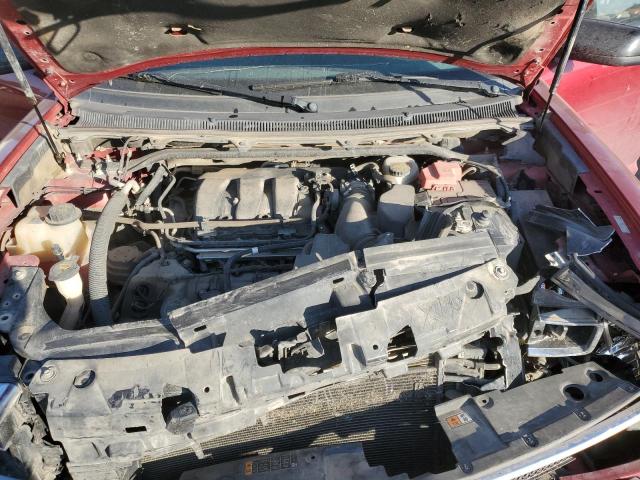 2FMHK6C89FBA11972 - 2015 FORD FLEX SEL RED photo 12