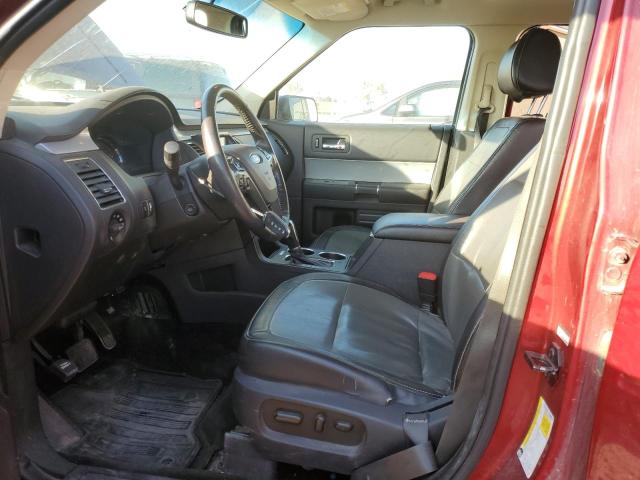 2FMHK6C89FBA11972 - 2015 FORD FLEX SEL RED photo 7