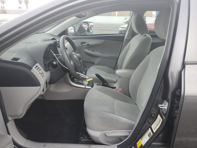 5YFBU4EE3DP164718 - 2013 TOYOTA COROLLA BASE GRAY photo 7