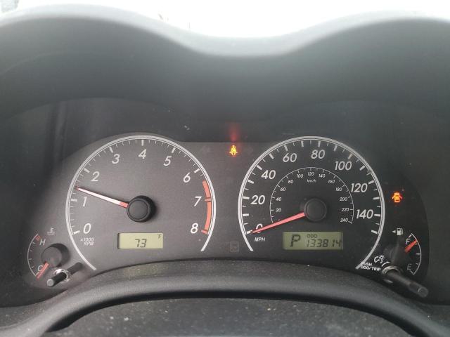 5YFBU4EE3DP164718 - 2013 TOYOTA COROLLA BASE GRAY photo 9