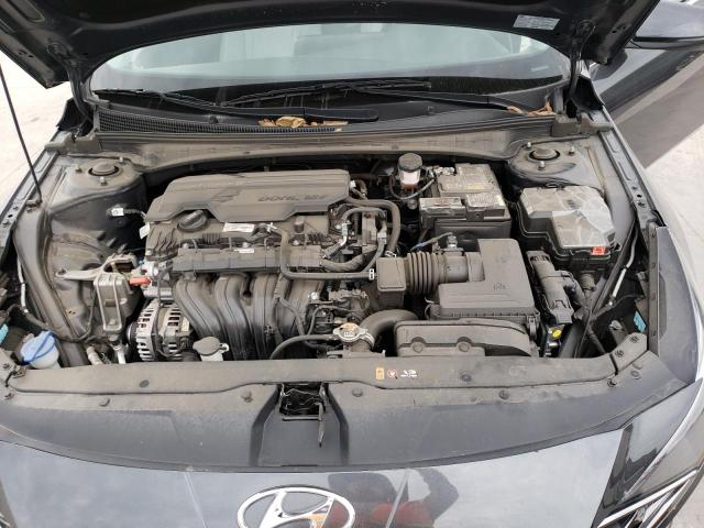 5NPLP4AG8MH004432 - 2021 HYUNDAI ELANTRA LIMITED GRAY photo 11