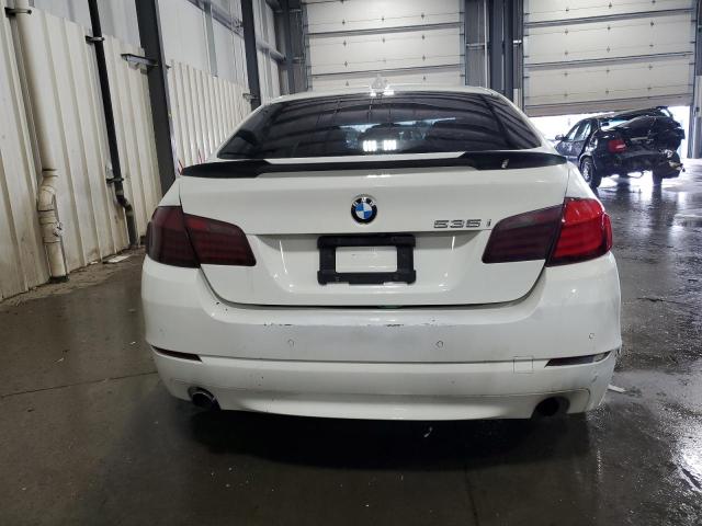 WBAFU7C57BDU56360 - 2011 BMW 535 XI WHITE photo 6