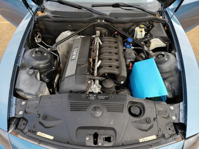 4USBT33443LS41847 - 2003 BMW Z4 2.5 BLUE photo 11