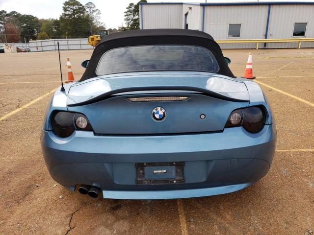 4USBT33443LS41847 - 2003 BMW Z4 2.5 BLUE photo 6