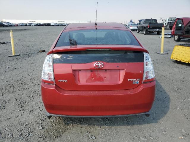 JTDKB20U493473235 - 2009 TOYOTA PRIUS RED photo 6