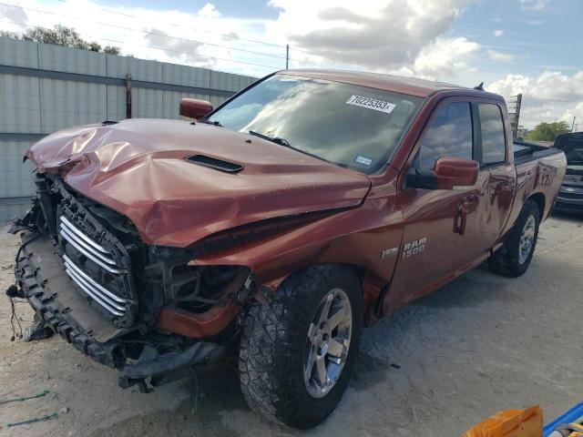 1C6RR7HT6DS683683 - 2013 RAM 1500 SPORT ORANGE photo 1