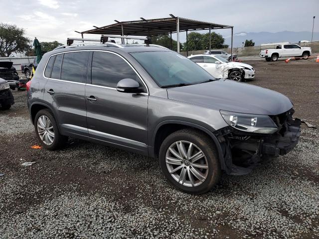 WVGAV7AX8CW098797 - 2012 VOLKSWAGEN TIGUAN S CHARCOAL photo 4