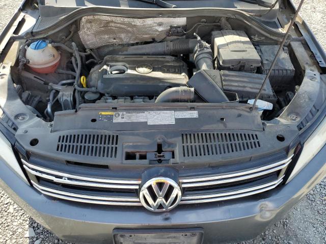 WVGAV7AX8GW585763 - 2016 VOLKSWAGEN TIGUAN S Gri fotoğraf 12