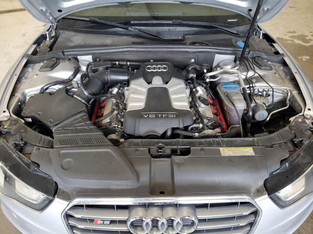 WAUVGAFH7FN007198 - 2015 AUDI S5 PRESTIGE SILVER photo 11