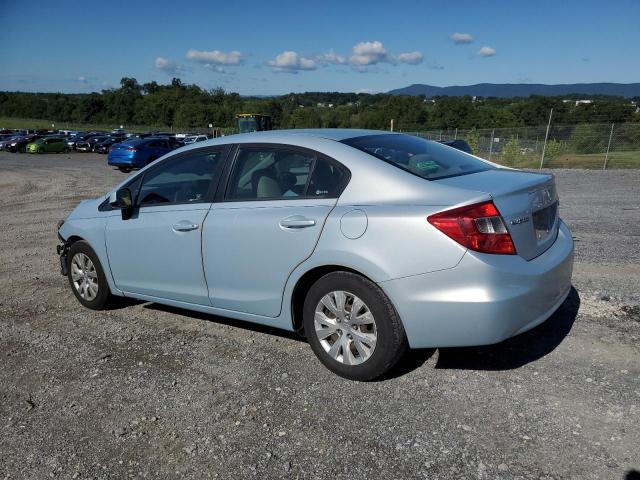 19XFB2F59CE314180 - 2012 HONDA CIVIC LX SILVER photo 2