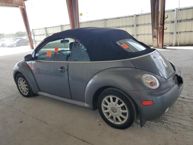 3VWCM31Y64M318339 - 2004 VOLKSWAGEN NEW BEETLE GLS GRAY photo 2