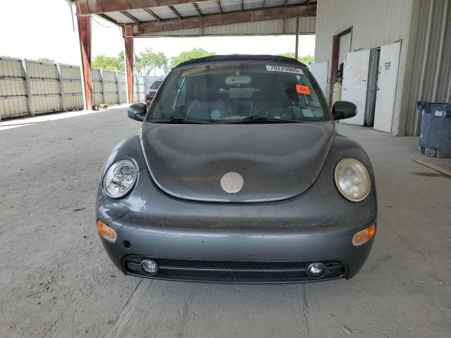 3VWCM31Y64M318339 - 2004 VOLKSWAGEN NEW BEETLE GLS GRAY photo 5