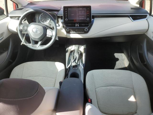 5YFEPRAE7LP069858 - 2020 TOYOTA COROLLA LE RED photo 8